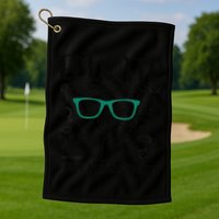 Educate Do Not Discriminate Pitbull Dog Funny Golf Towel