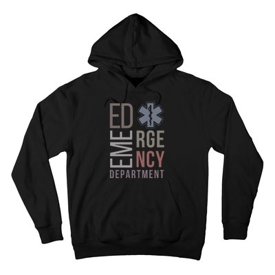 Emergency Department Nurse Nursing Health Care Hoodie