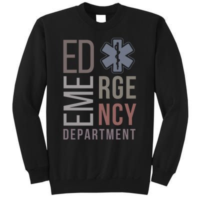 Emergency Department Nurse Nursing Health Care Sweatshirt