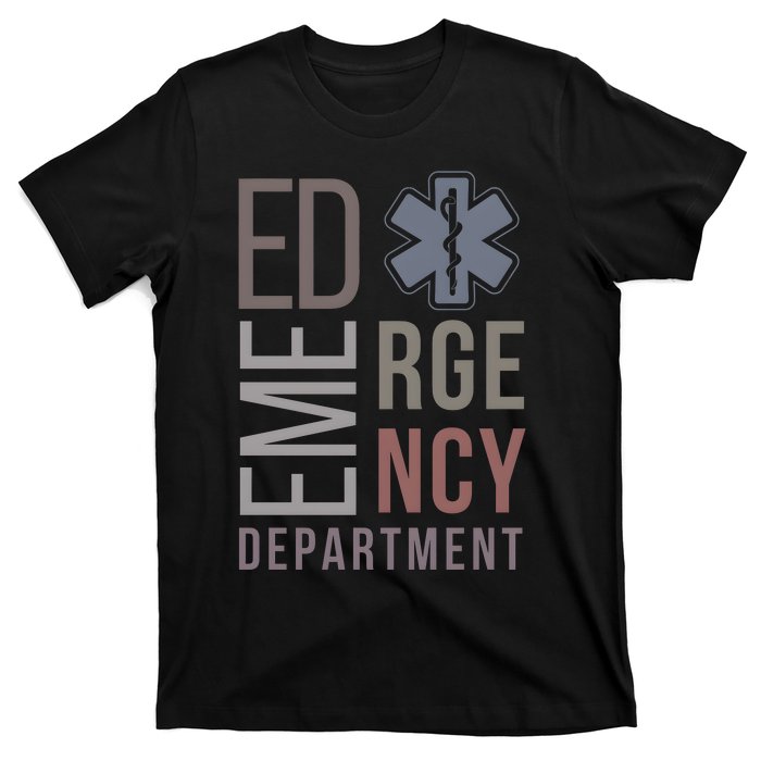 Emergency Department Nurse Nursing Health Care T-Shirt