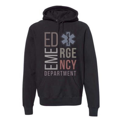 Emergency Department Nurse Nursing Health Care Premium Hoodie