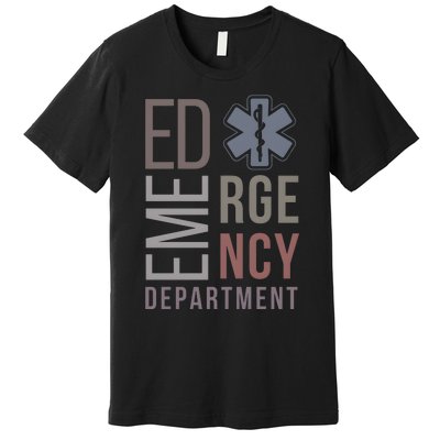 Emergency Department Nurse Nursing Health Care Premium T-Shirt