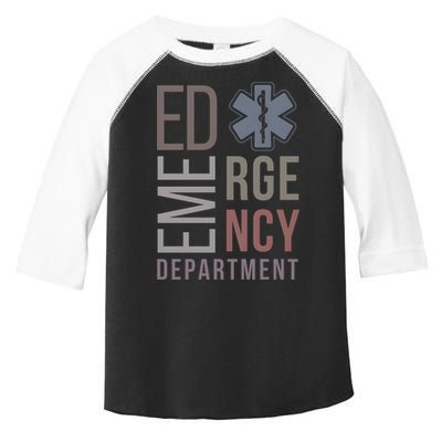 Emergency Department Nurse Nursing Health Care Toddler Fine Jersey T-Shirt