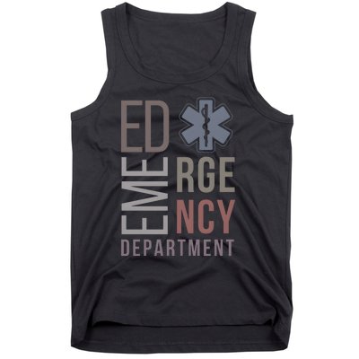 Emergency Department Nurse Nursing Health Care Tank Top