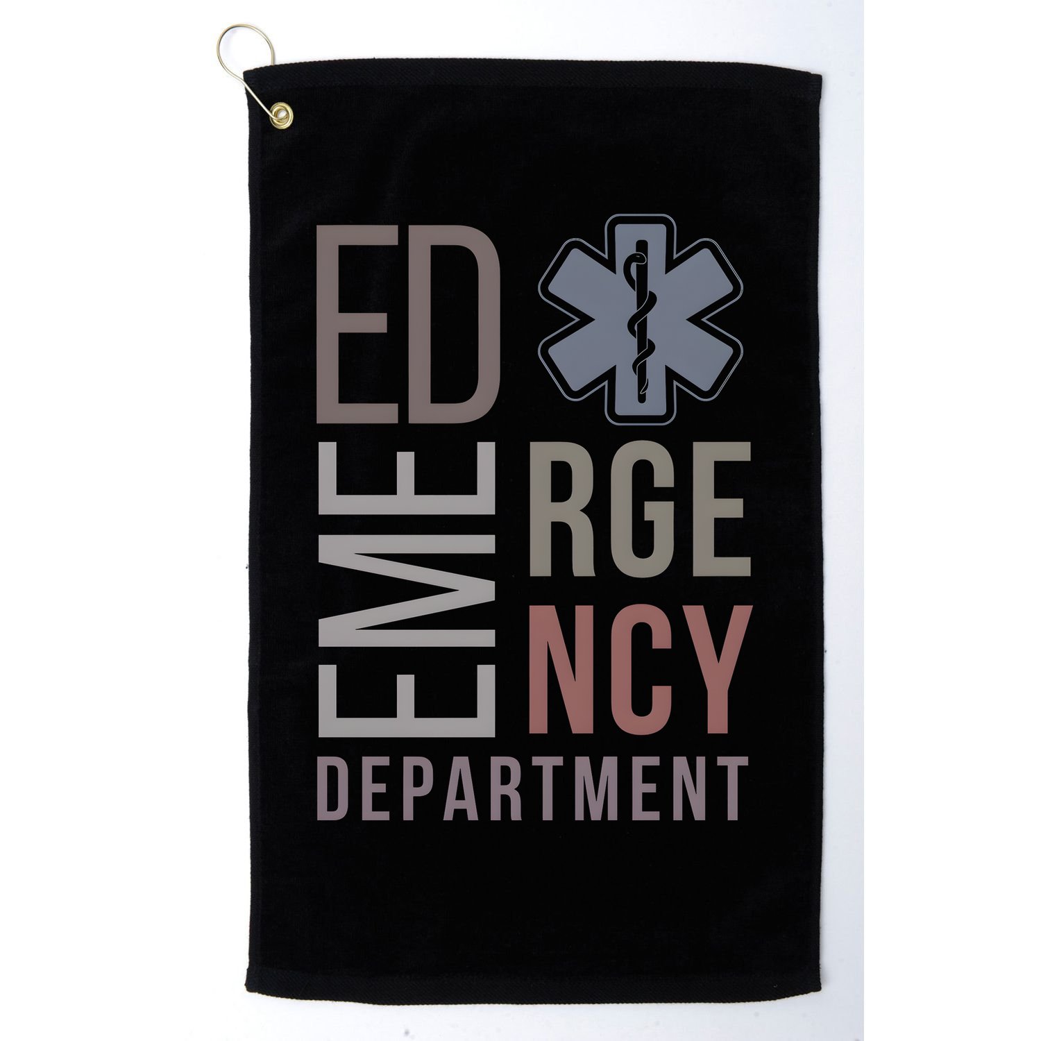 Emergency Department Nurse Nursing Health Care Golf Towel