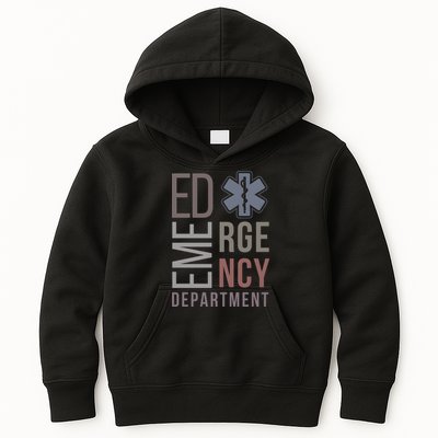 Emergency Department Nurse Nursing Health Care Kids Hoodie