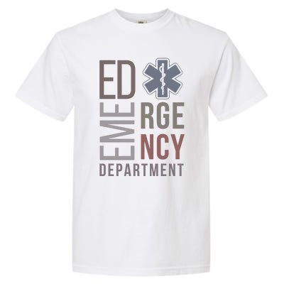 Emergency Department Nurse Nursing Health Care Garment-Dyed Heavyweight T-Shirt