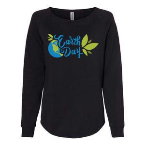 Earth Day Nature Awareness Womens California Wash Sweatshirt