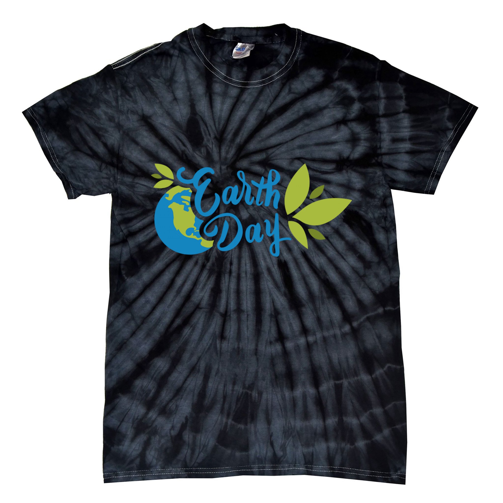 Earth Day Nature Awareness Tie-Dye T-Shirt