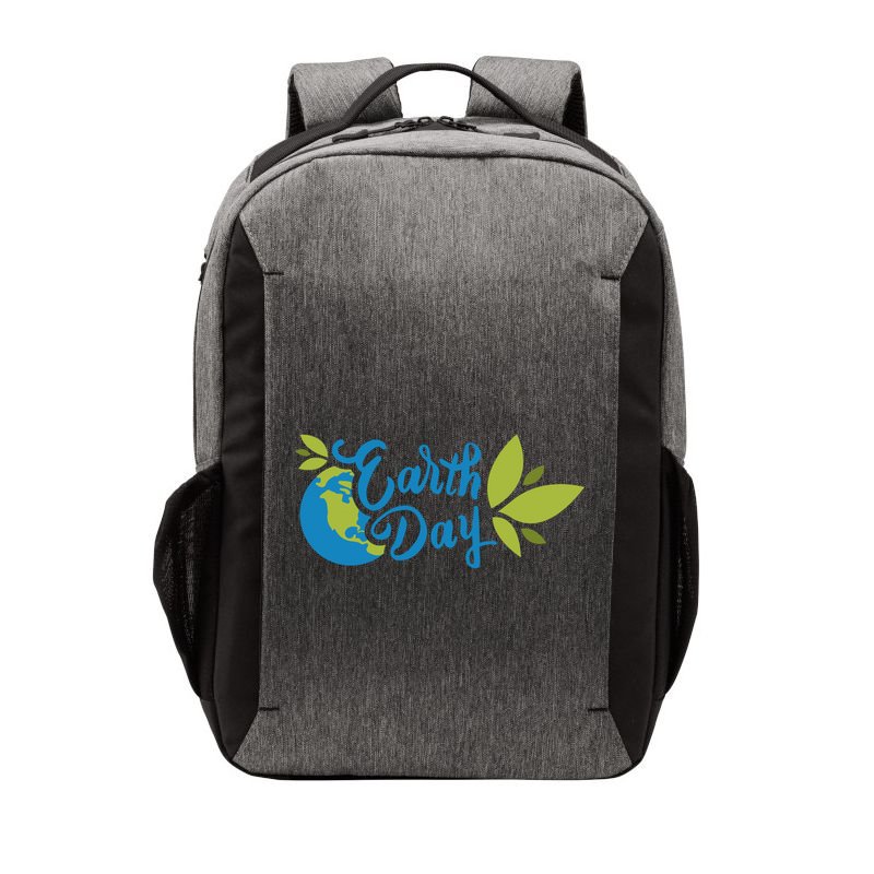 Earth Day Nature Awareness Vector Backpack