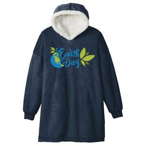 Earth Day Nature Awareness Hooded Wearable Blanket