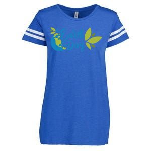 Earth Day Nature Awareness Enza Ladies Jersey Football T-Shirt