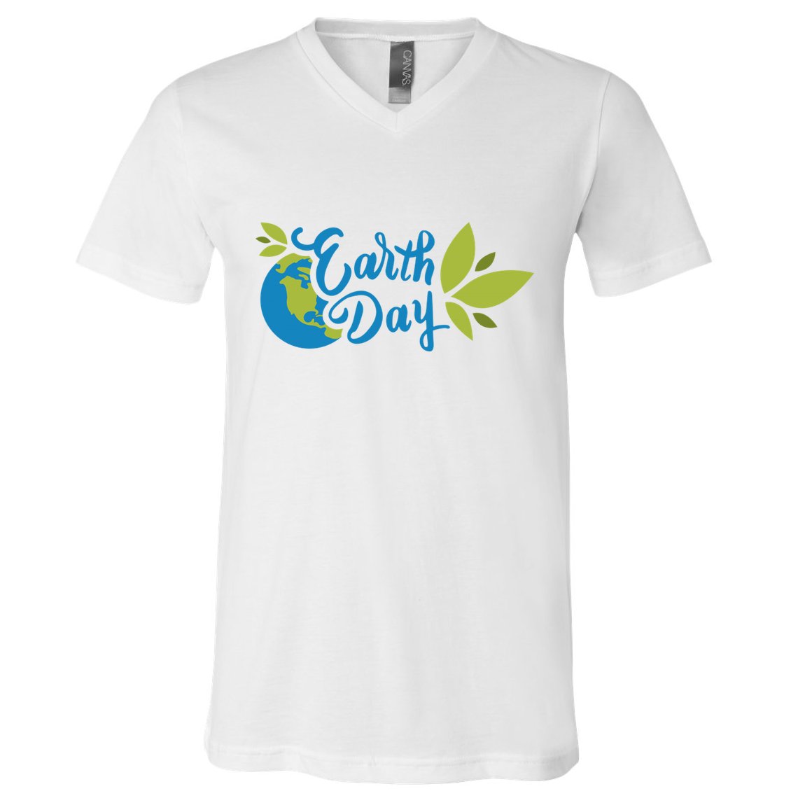 Earth Day Nature Awareness V-Neck T-Shirt