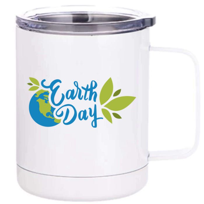 Earth Day Nature Awareness 12 oz Stainless Steel Tumbler Cup