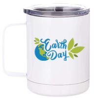 Earth Day Nature Awareness 12 oz Stainless Steel Tumbler Cup