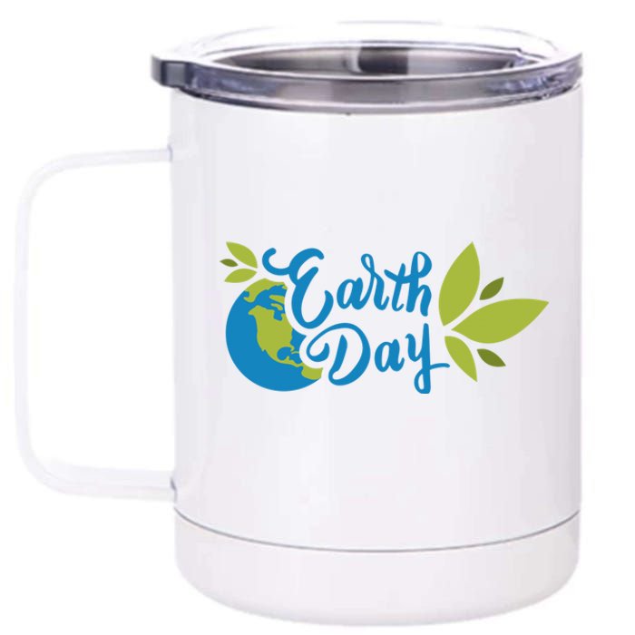 Earth Day Nature Awareness 12 oz Stainless Steel Tumbler Cup