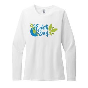 Earth Day Nature Awareness Womens CVC Long Sleeve Shirt