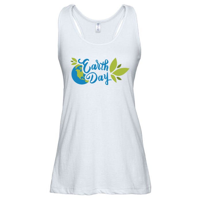 Earth Day Nature Awareness Ladies Essential Flowy Tank