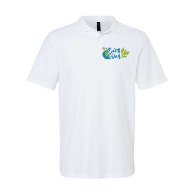 Earth Day Nature Awareness Softstyle Adult Sport Polo