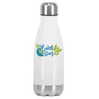 Earth Day Nature Awareness Stainless Steel Insulated Water Bottle