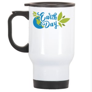 Earth Day Nature Awareness Stainless Steel Travel Mug