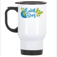 Earth Day Nature Awareness Stainless Steel Travel Mug