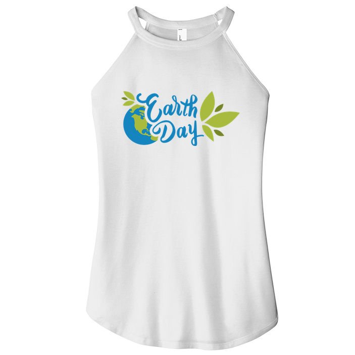 Earth Day Nature Awareness Women's Perfect Tri Rocker Tank