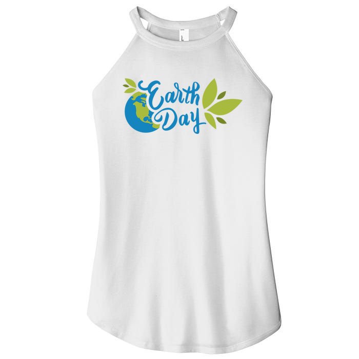 Earth Day Nature Awareness Women's Perfect Tri Rocker Tank