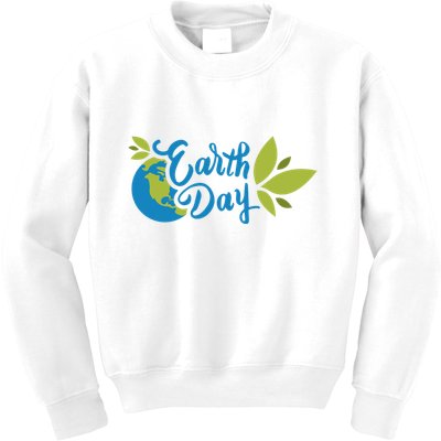 Earth Day Nature Awareness Kids Sweatshirt