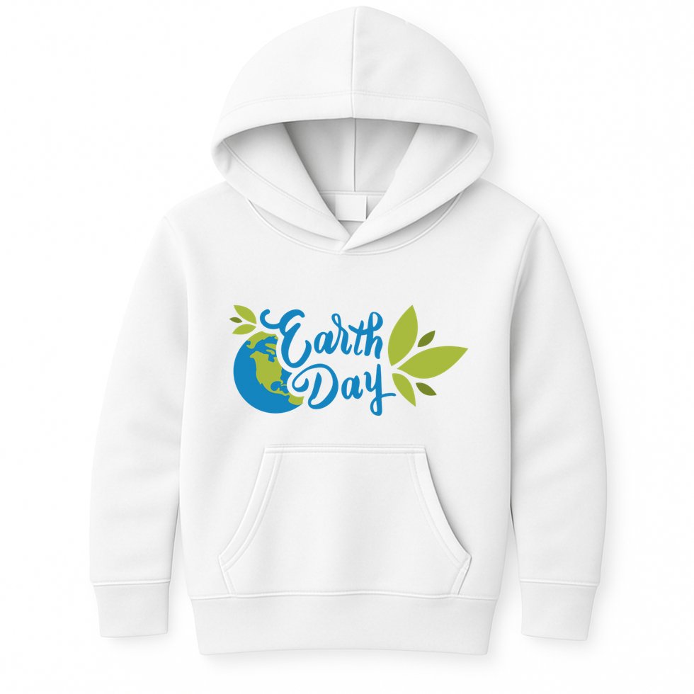 Earth Day Nature Awareness Kids Hoodie