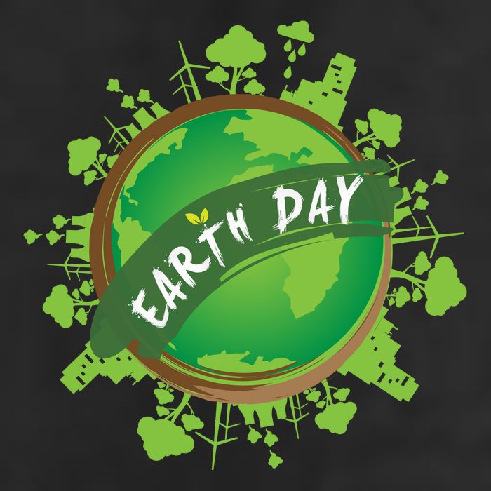 Earth Day Nature Globe Cool Comfort Performance Bucket Hat