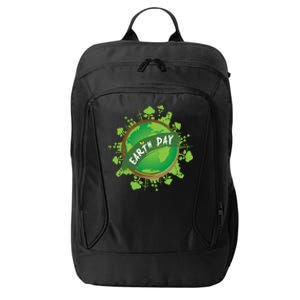 Earth Day Nature Globe City Backpack