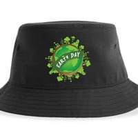 Earth Day Nature Globe Sustainable Bucket Hat