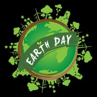 Earth Day Nature Globe Sustainable Bucket Hat