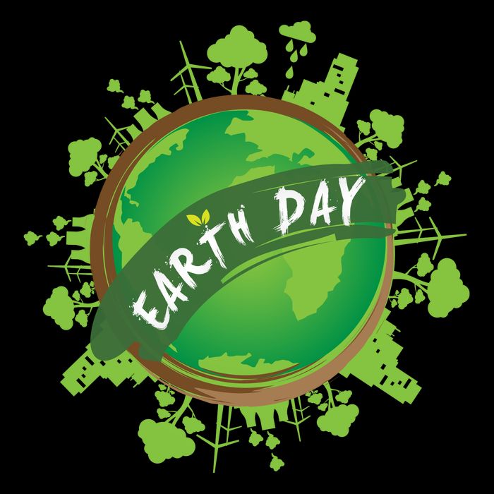 Earth Day Nature Globe Sustainable Bucket Hat