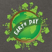 Earth Day Nature Globe Cotton Canvas Backpack