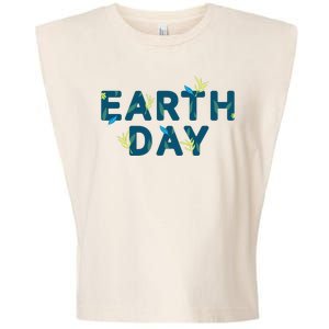 Earth Day Nature Garment-Dyed Women's Muscle Tee