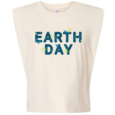 Earth Day Nature Garment-Dyed Women's Muscle Tee