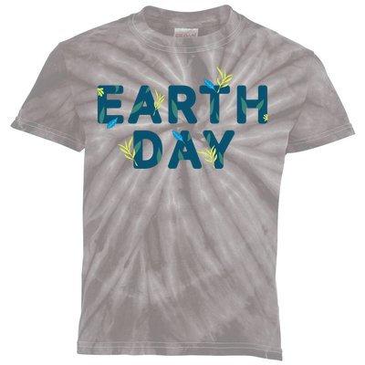 Earth Day Nature Kids Tie-Dye T-Shirt