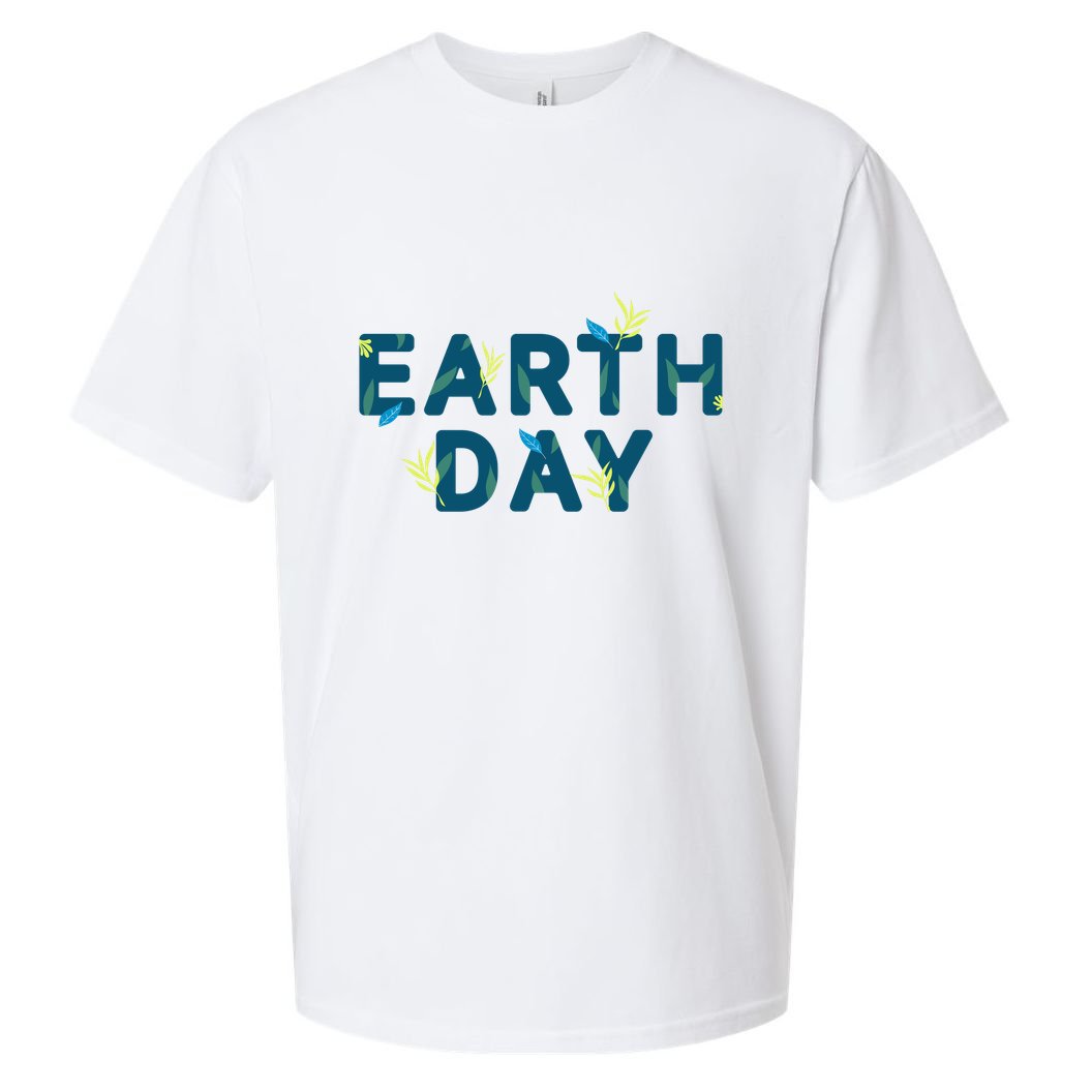 Earth Day Nature Sueded Cloud Jersey T-Shirt