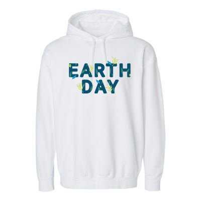 Earth Day Nature Garment-Dyed Fleece Hoodie