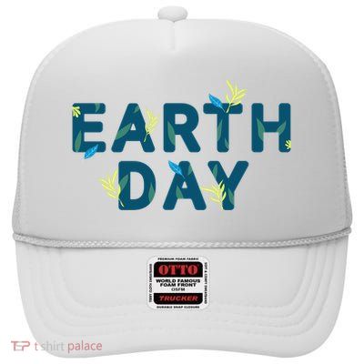 Earth Day Nature High Crown Mesh Back Trucker Hat