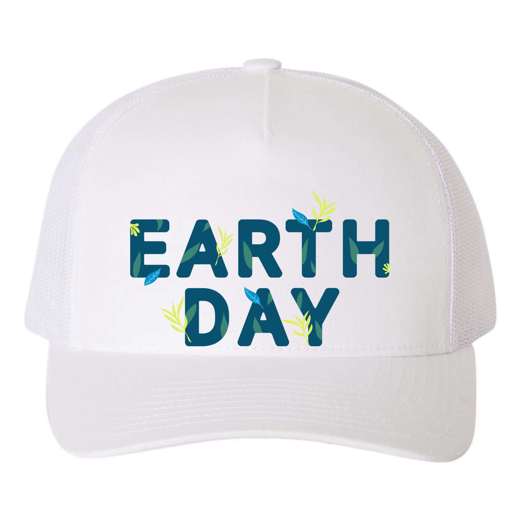 Earth Day Nature Yupoong Adult 5-Panel Trucker Hat