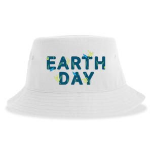 Earth Day Nature Sustainable Bucket Hat