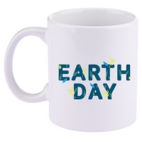 Earth Day Nature 11oz C Handle Ceramic Mug