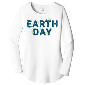 Earth Day Nature Women's Perfect Tri Tunic Long Sleeve Shirt