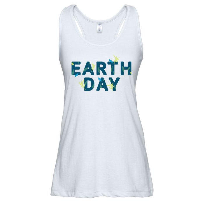 Earth Day Nature Ladies Essential Flowy Tank