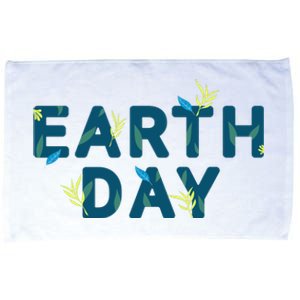 Earth Day Nature Microfiber Hand Towel