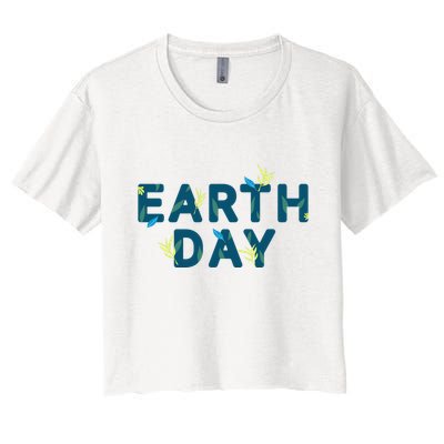 Earth Day Nature Crop Top