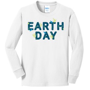 Earth Day Nature Kids Long Sleeve Shirt